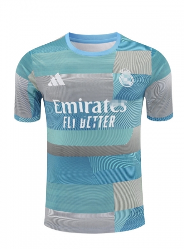 2025/26 Rea Madrid Sky Blue Thailand Soccer Training Jerseys-418