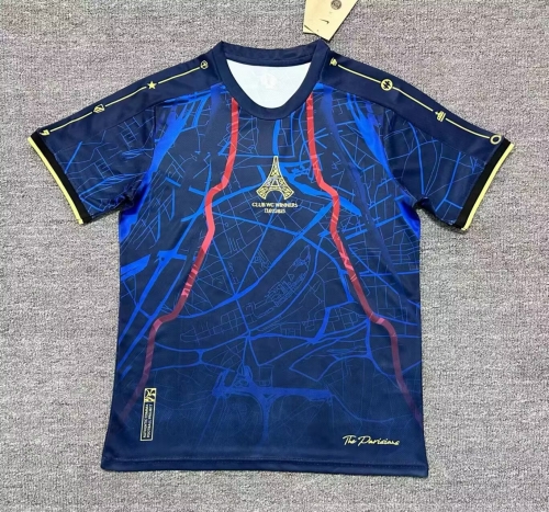 2025-2026 Special Version Paris SG Blue Thailand Soccer Jersey AAA-705