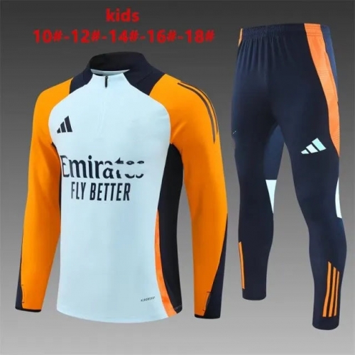 Kids 2024/25 Rea Madrid Light Blue Kids/Youth Soccer Tracksuit Uniform-801/815/GDP