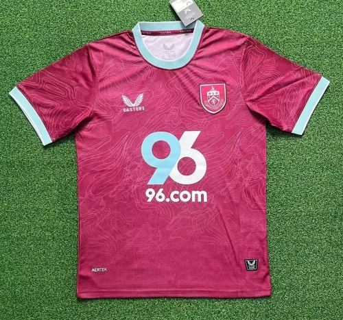2025/26 Burnley Home Red Thailand Soccer Jersey AAA-320