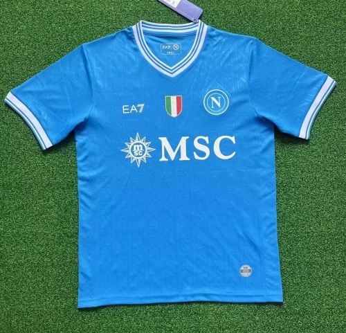 2025/26 Napoli Home Blue Thailand Soccer Jersey AAA-47/416/705
