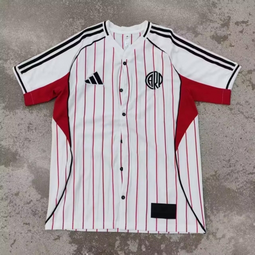 2025/26 CA River Plate White Soccer Baseball uniform AAA-JM/510/710
