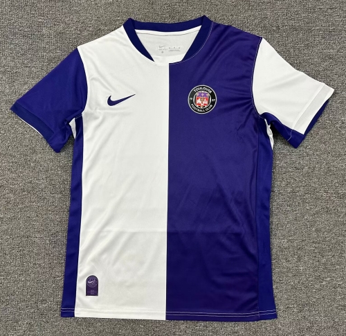 2025/26 Toulouse FC Home Blue & White Thailand Soccer Jersey AAA-1040