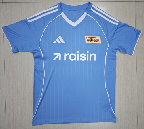 2025/26 Union Berlin 3nd Away Blue Thailand Soccer Jersey AAA-503