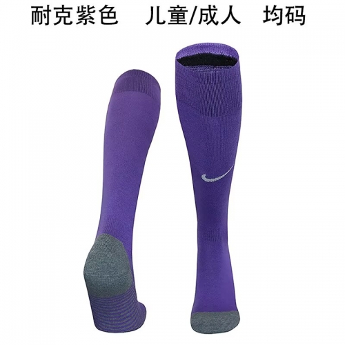2025/26 Nike Purple Adult/Kids Thailand Soccer Socks