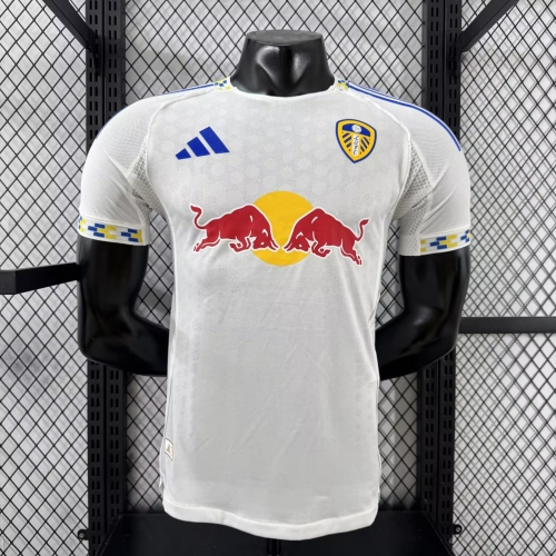 Player Version 2025/26 Leeds United Home White Thailand Soccer jersey AAA-XY/308