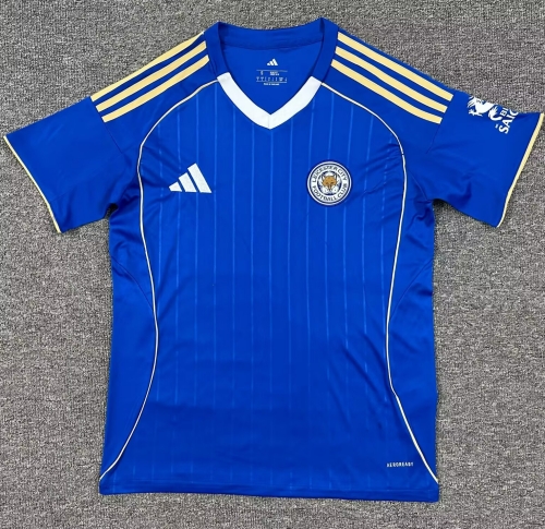 2025/26 Leicester City Home Blue Thailand Soccer Jersey AAA-1040/23
