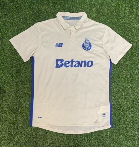 2025/26 Porto 2nd Away Rice Yellow Thailand Soccer Jersey AAA-1116/522/416