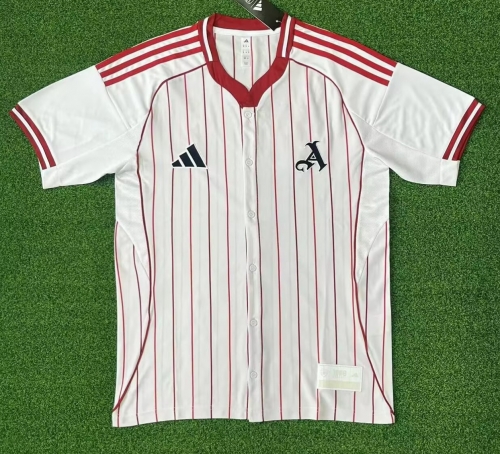 2025/26 Arsenal White Soccer Baseball uniform AAA-510/320/710