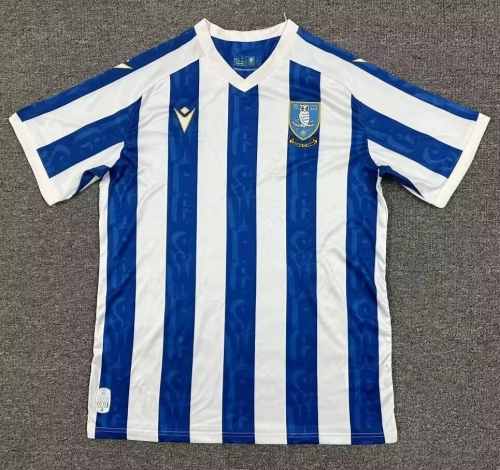 2025/26 Sheffield Home Blue & White Thailand Soccer Jersey AAA-95/1040