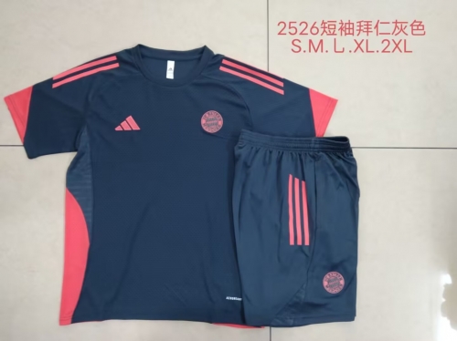 2025-26 Bayern München Dark Gray Thailand Soccer Uniform-815