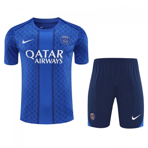 2025/26 Paris SG Blue Thailand Soccer Training Uniform-418