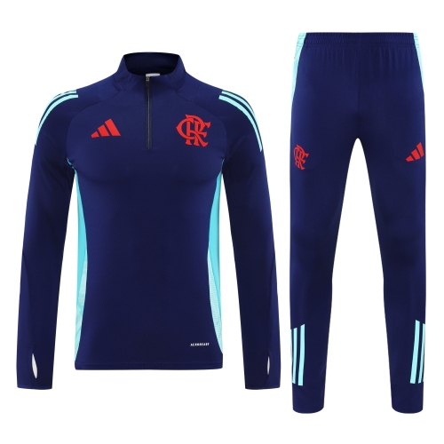 2025/26 Flamengo Royal Blue Thailand Tracksuit Uniform-418
