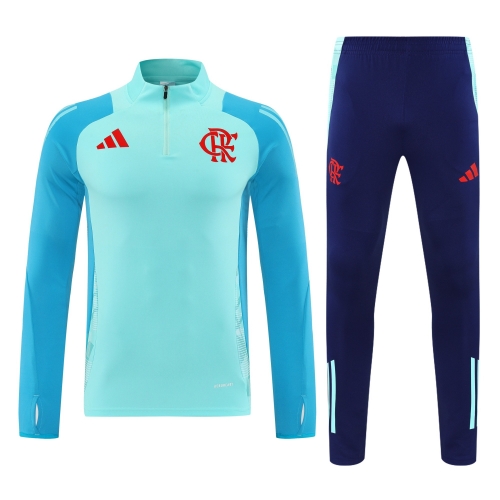 2025/26 Flamengo Sky Blue Thailand Tracksuit Uniform-418