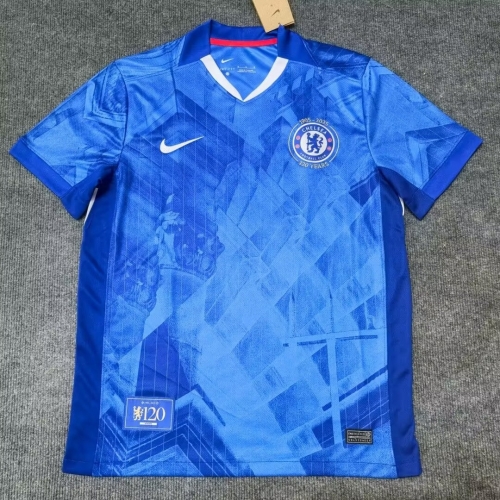 120th Special Version 2025/26 Chelsea Blue Thailand Soccer Jersey AAA-23/312