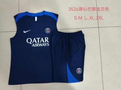 2025/26 Paris SG Royal Blue Thailand Soccer Uniform-815