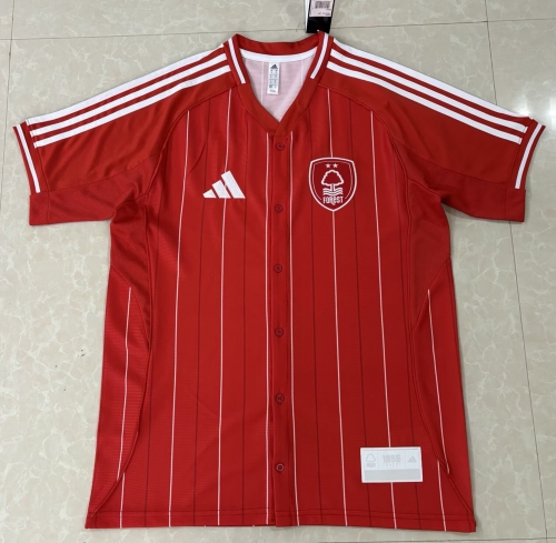 2025/26 Nottingham Forest Red Soccer Baseball uniform AAA-510