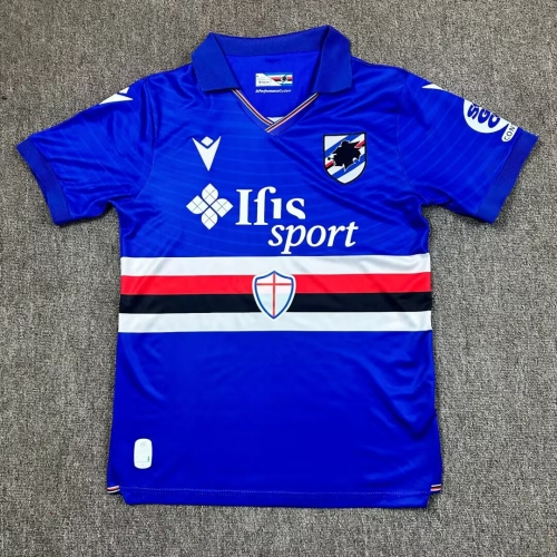 2025/26 UC Sampdoria Home Blue Thailand Soccer Jersey-416