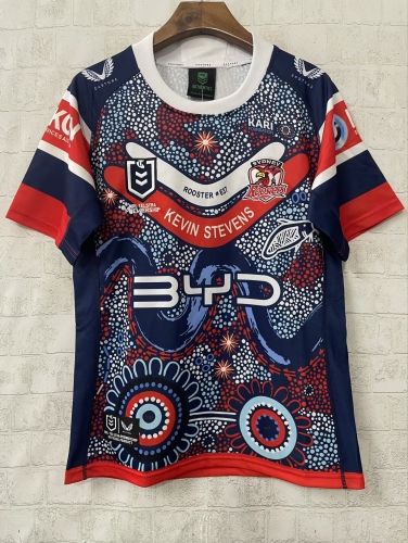 2025 Indigenous Version Rooster Color Thailand Rugby Shirts-805