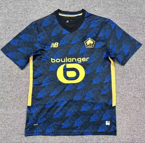 2025/26 Lille OSC 2nd Away Blue Thailand Soccer Jersey AAA-1040