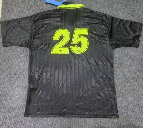 Green Label 2025/26 Oasis Black #25 Thailand Soccer Jersey AAA-312/811