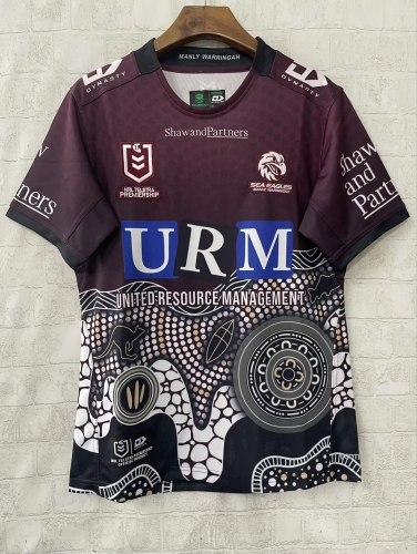 2025 Sea Eagles Red Thailand Rugby Shirts-805