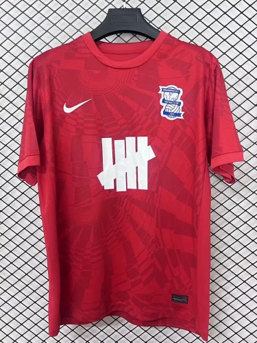 2025/26 Birmingham City 2nd Away Red Soccer Jersey-95/1040/23