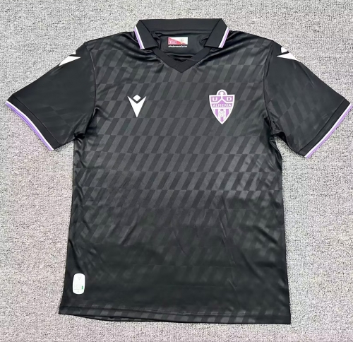 2025/26 UD Almería 2nd Away Black Thailand Soccer Jersey AAA-1040