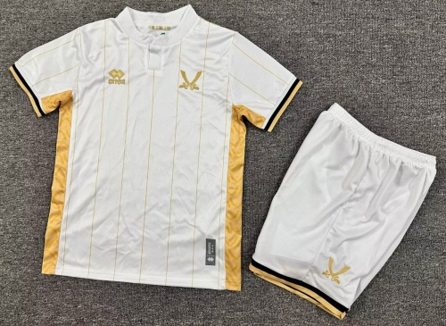 Kids 2025/26 Sheffield United Away White Kids/Youth Soccer Uniform-1040