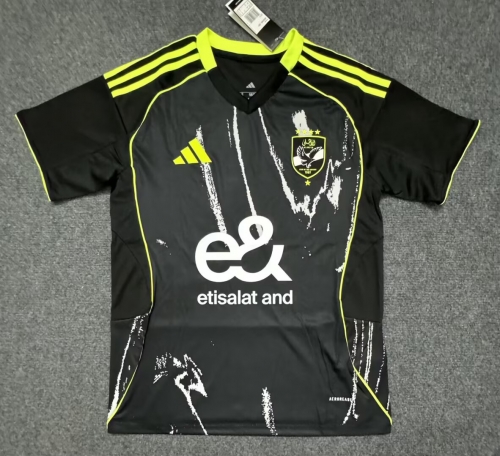 2025/26 Al Ahly SC Away Black Thailand Soccer Jersey AAA-23