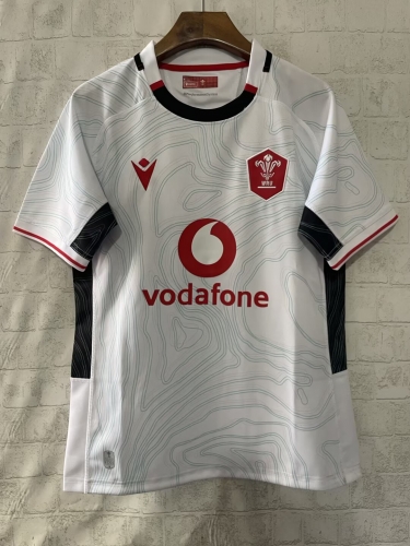 2025/26 Wales Away White Thailand Rugby Jersey-805