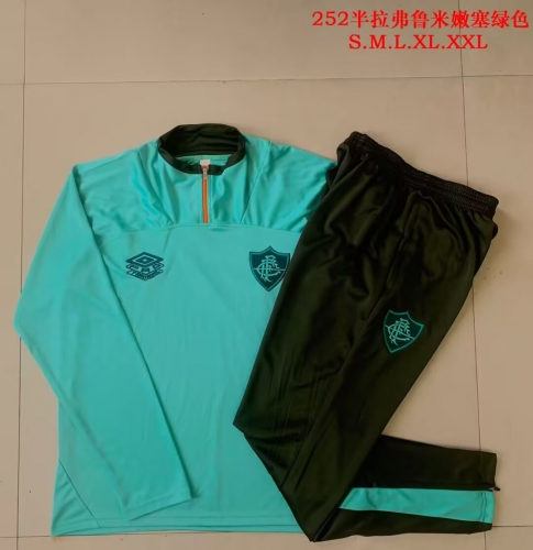 2025/26 Fluminense FC Green Soccer Tracksuit Uniform-815