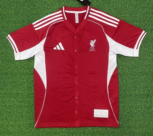 New models 2025/26 Liverpool Red Soccer Baseball uniform AAA-510/23/320