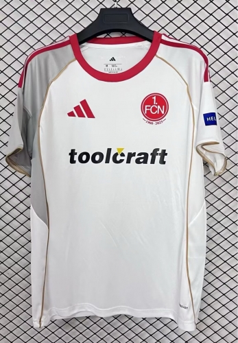 2025/26 FC Nürnberg Away White Thailand Soccer Jerseys AAA-95