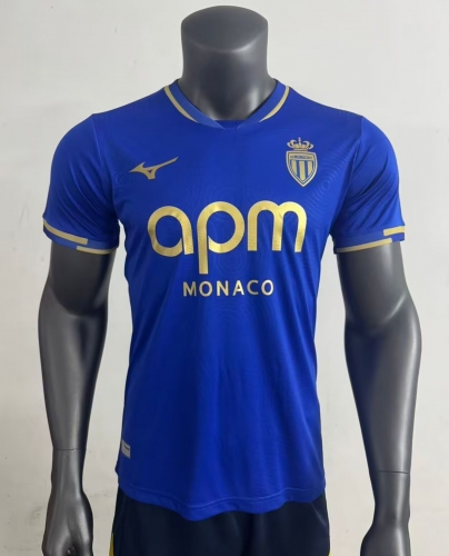 2025/26 Monaco Away Blue Thailand Soccer Jersey AAA-95/23/416