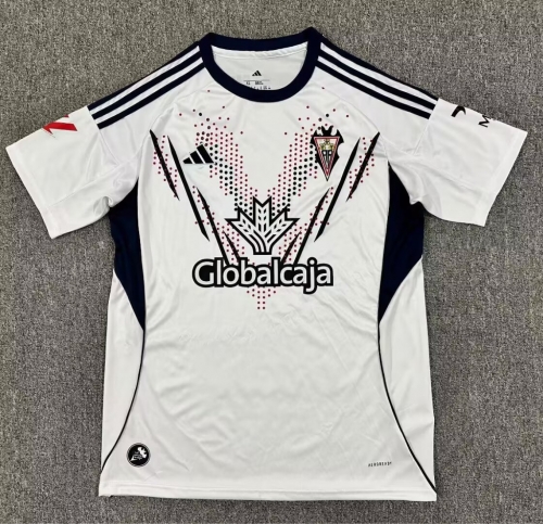 2025/26 Albacete Balompié Home White Thailand Soccer Jersey-416/62