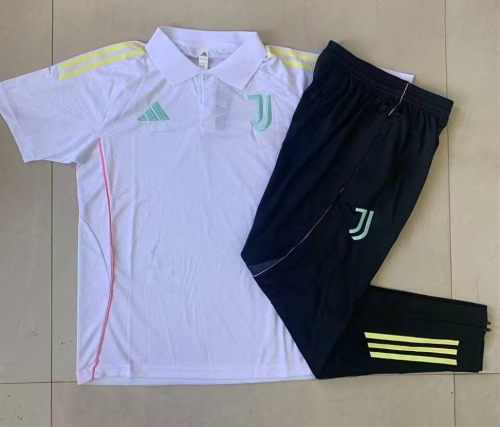 2025/26 Juventus White Thailand Soccer Polo Uniform-815