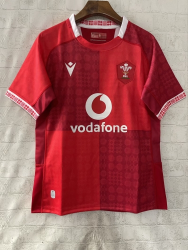 2025/26 Wales Home Red Thailand Rugby Jersey-805