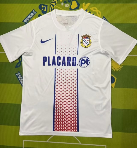 2025/26 FC Alverca Away White Thailand Soccer Jerseys AAA-522