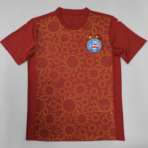 2025/26 EC Bahia 2nd Away Red Thailand Soccer Jersey AAA-908/1116