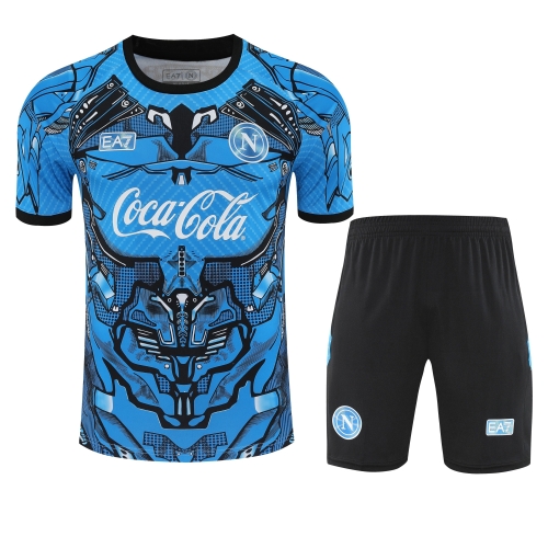 2025/26 SSC Napoli Sky Blue Thailand Soccer Training Uniform-418