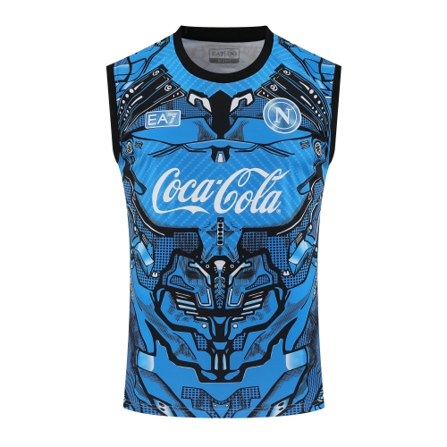 2025/26 SSC Napoli Sky Blue Thailand Soccer Training Vest-418