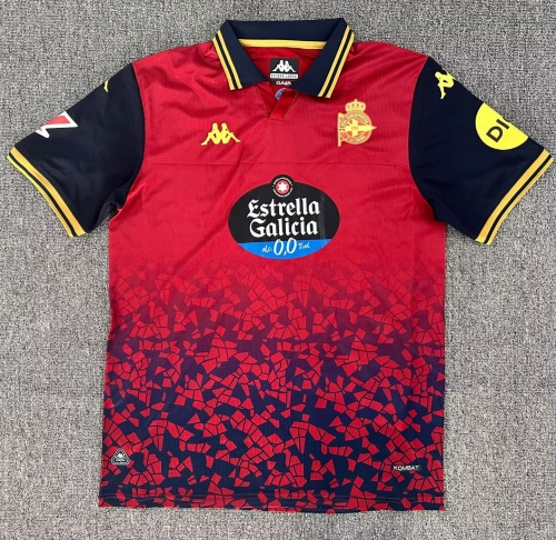 2025/26 Deportivo La Coruña Away Red Thailand Soccer Jersey AAA-1040/416/301