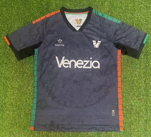 2025/26 Venezia Home Black Thailand Soccer Jersey AAA-416