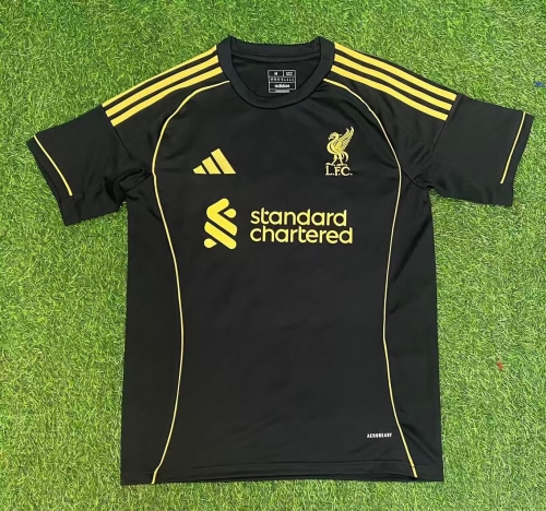 2025/26 Liverpool Black Training Thailand Soccer Jersey AAA-416