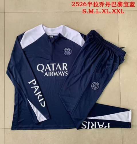 2025/26 Paris SG Royal Blue Thailand Soccer Uniform-815