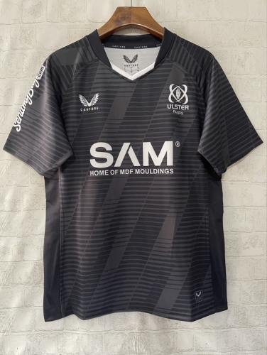 2025 Ulster Away Black Thailand Rugby Shirts-805