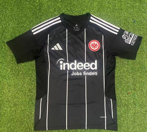 Champions League Version 2025/26 Frankfurt Black Thailand Soccer Jersey AAA-95/416/417