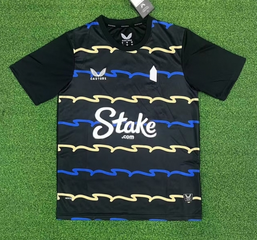 2025/26 Everton 2nd Away Black Thailand Soccer Jersey AAA 1040/320/416