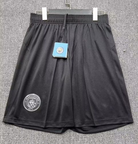 2025/26 Manchester City Away Black Thailand Soccer Shorts-315